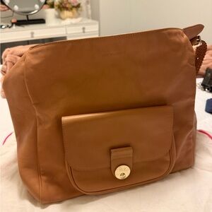 See By Chloe Tan Leather Hobo Bag